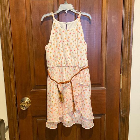 BCX Girl | Sleeveless Floral Dress Size 7 - Picture 2 of 8